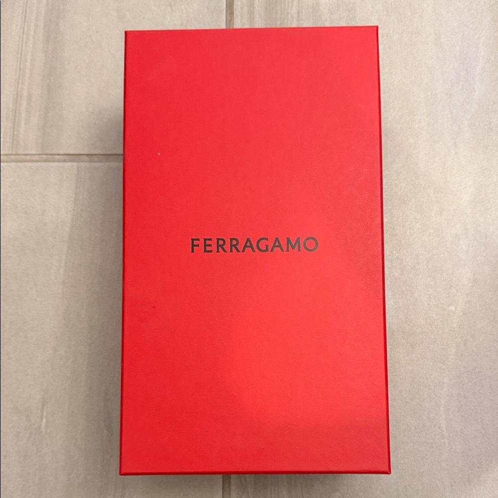 Salvatore Ferragamo Red Storage Box